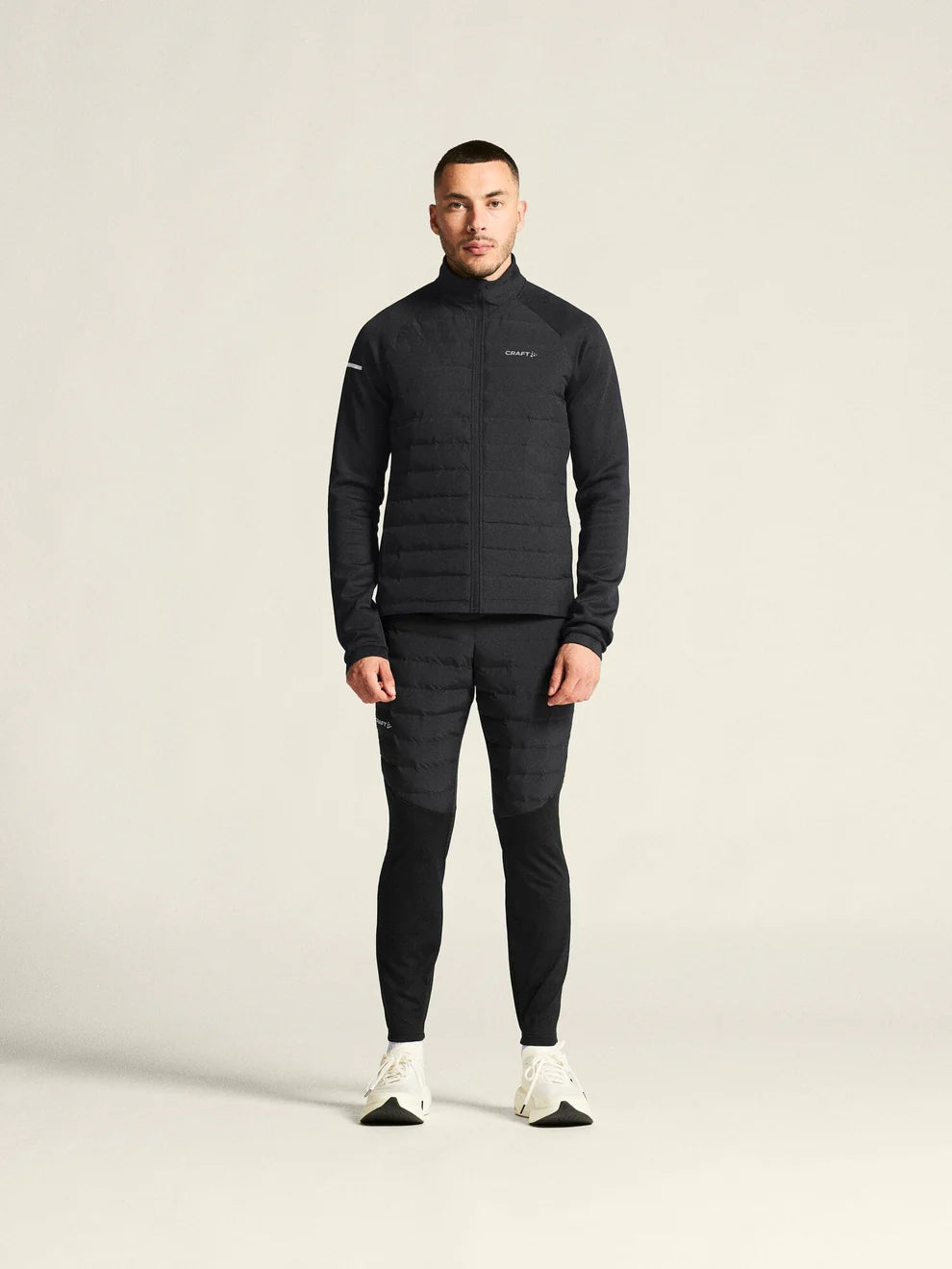 Men's SubZ Running Tights 3 - Black