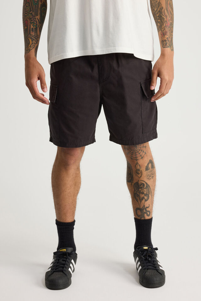 Half Half Pull On Cargo Short